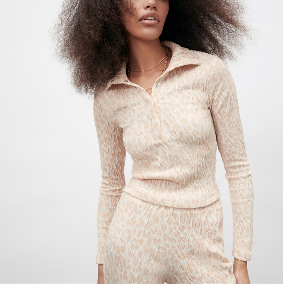 ZARA LIMITED EDITION JACQUARD TOP - Picture 1 of 8